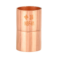 30 Pcs 3/4" Copper Coupling With Rolled Stop at Wholesale Price