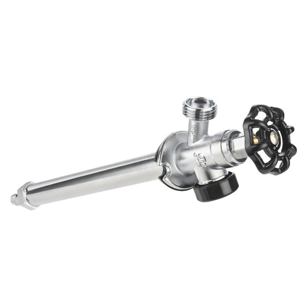 1/2" PEX Crimp x 3/4" Hose Bibb, 8" Anti Siphon Frost Free Sillcock Plumbingsell