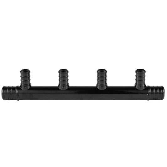 PEX-B Crimp 3/4" x 1/2" Open Manifold (4 port) Plumbingsell