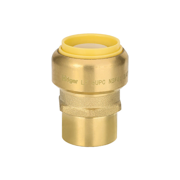 3/4" x 1/2" F Push Fit Female Adapter