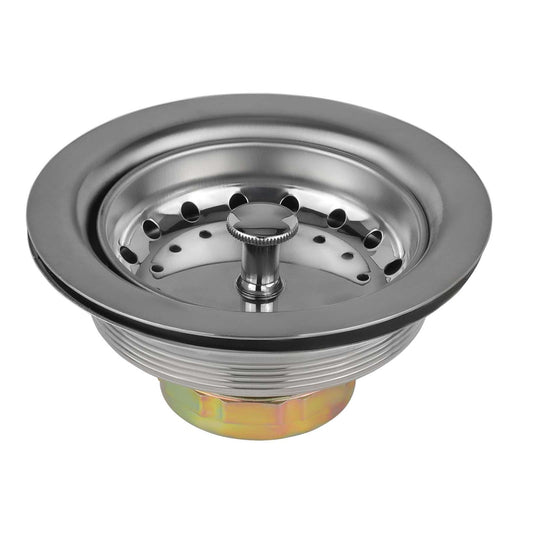 3-1/2" Kitchen Sink Drain w/ Basket
