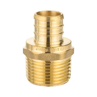 30 Pcs PEX-B Crimp 3/4" PEX x 3/4" Male Threaded Adapter (Lead Free)