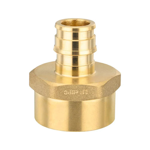 PEX A Expansion 3/4" PEX x 1" Female Threaded F1960 Adapter (Lead Free)