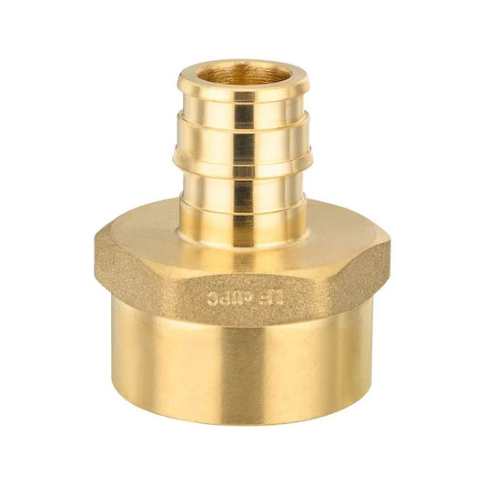 PEX A Expansion 3/4" PEX x 1" Female Threaded F1960 Adapter (Lead Free)