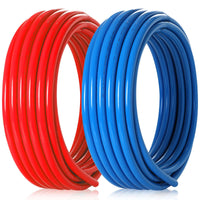 1/2" 600ft, 300ft x 2, PEX-B Pipe, Red & Blue & Cutter Plumbingsell