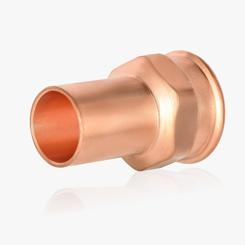 1/2" FTG Press x 1/2" Female Threaded Copper Street Adapter (Lead Free)