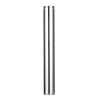 1-1/2" x 12" Double End Threaded Extension Tailpiece, 20GA, Chrome Plated Brass