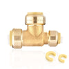 3/4" x 1/2" x 3/4" Push Fit Tee
