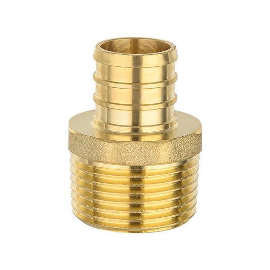 PEX-B Crimp 1" PEX x 3/4" Male Threaded Adapter (Lead Free) Plumbingsell