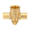 PEX-B Crimp 3/4" PEX x 3/4" PEX x 3/4" Drop Ear Tee (Lead Free) Plumbingsell