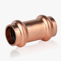 1/2" Press Copper Coupling NO Stop (Lead Free) Plumbingsell