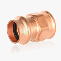 1/2" Press Copper x 1/2" Female Threaded Adapter (Lead Free) Plumbingsell