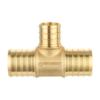 PEX-B Crimp 1" PEX x 1" PEX x 3/4" PEX Reducing Tee (Lead Free) Plumbingsell