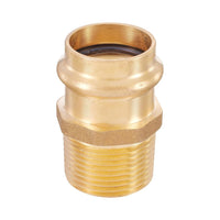 3/4" Press x 3/4" Male Brass Adapter (Lead Free) Plumbingsell