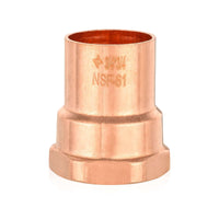 30 Pcs 1/2" C x 3/4" FNPT Copper Female Adapter at Wholesale Price