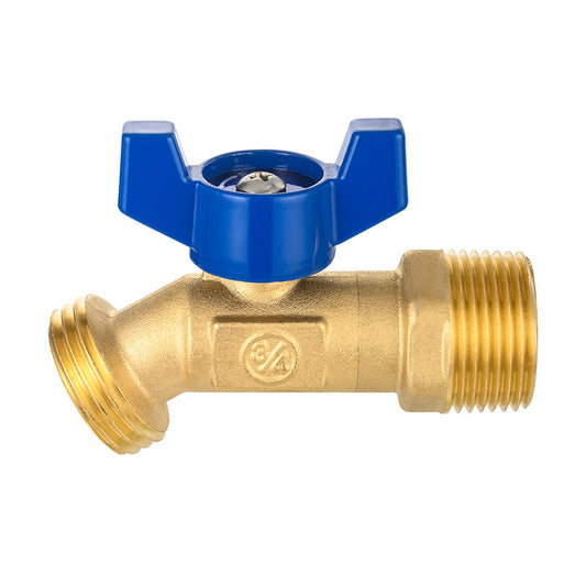 3/4" MNPT X 3/4" GHT Spigot, Hose Bibb Valve