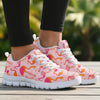 Multicolor Pink Flamingo Sneakers