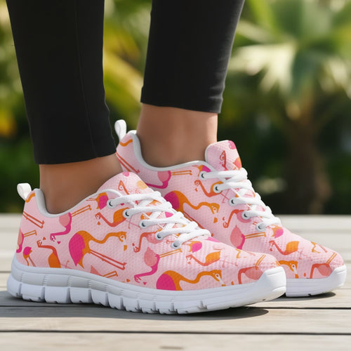 Multicolor Pink Flamingo Sneakers