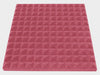 1 Inch Acoustic Foam Pyramid Style Panels - 13 Color Options