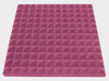 1 Inch Acoustic Foam Pyramid Style Panels - 13 Color Options