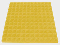 1 Inch Acoustic Foam Pyramid Style Panels - 13 Color Options
