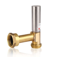 3/4" Swivel FHT x 3/4" MHT Water Hammer Arrestor Tee for Washing Machine, Stainless Steel Plumbingsell