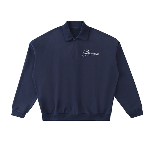 Signature Fleece Polo Sweatshirt