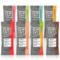 LMNT Keto Electrolyte Powder Packets | Paleo Hydration Drink Mix | No Sugar No Artificial Ingredients | Sample Pack| 8 Stick Packs