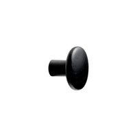 Black Lacquered Wood "Brutus" Cabinet Knob and Drawer Pulls Euro • Knobs