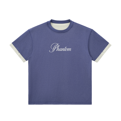 Signature Contrast Cuff T-Shirt