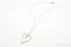 DesignerDean Harris Twisted Heart Sterling Silver Necklace