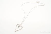 DesignerDean Harris Twisted Heart Sterling Silver Necklace