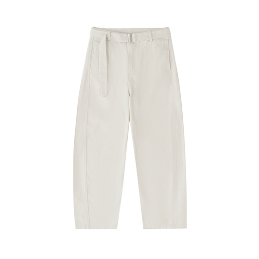 Phantom Cross Belted Curved-Blade Pants