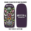 Brand-X WAR PIG Deck 13.5" x 29.5" (PRE-ORDER, FEBRUARY 2027)