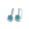 blue / silver