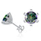rainbowgreen / 1.0ct each silver
