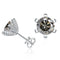 grey / 1.0ct each silver