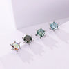 1ct D VVS Moissanite Stud Earrings 925 Sterling Silver 3EX Cut Women Daily