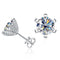 white / 1.0ct each silver