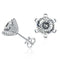 100 facted cut white / 1.0ct each silver