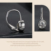 1CT Moissanite Drop Dangle Earrings 925 Sterling Silver Wedding Bridal Gift