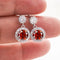 garnet red / 1ct each