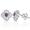 1ct Moissanite Stud Earrings For Women 925 Sterling Silver Wedding Gift