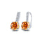 orange / silver