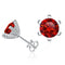 red / 1.0ct each silver