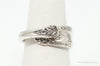 Antique International Sterling Silver "Prelude" Floral Spoon Ring Size 6.5