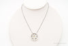 Vintage Star Of David Brass Copper Sterling Silver Necklace