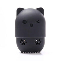 1PC Luxury Powder Puff Holder Sponge Makeup Drying Case Portable Soft Silicone Cosmetic Sponge Box Holder Elegant Soft Design