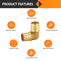 PEX-B Crimp Elbow 1" PEX x 1" PEX (Lead Free) Plumbingsell