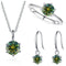 dark green / silver / 5